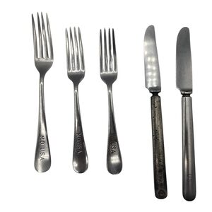 MD USA Military Medical Fork By WALLCO STAINLESS Forks Collectable